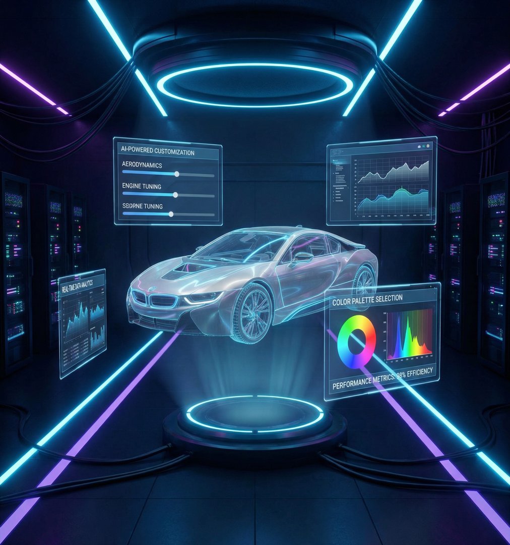 福利导航AI改装汽车视频设计