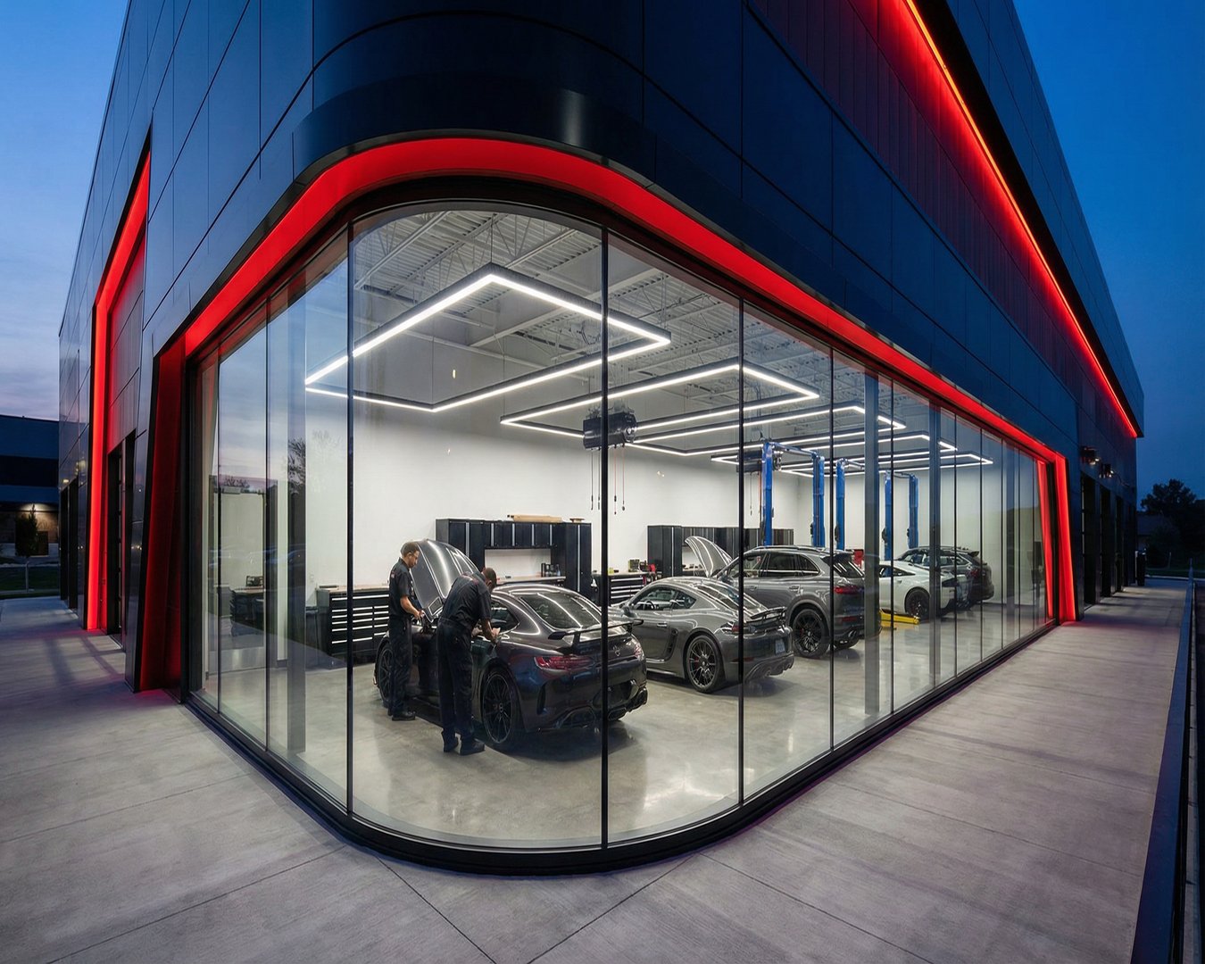 福利导航汽车改装门店